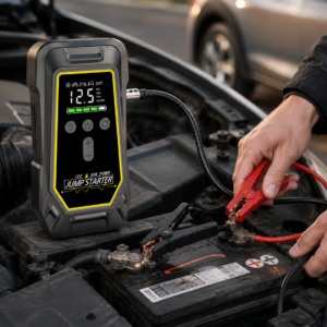Пускозарядний пристрій K5 з компресором 150 PSI, Power Bank та LED-ліхтарем