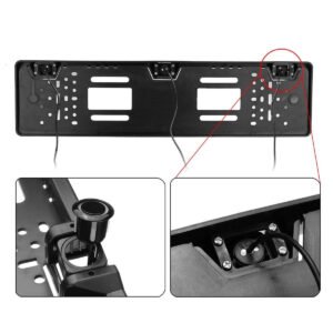 Рамка для номера з камерою заднього виду та парктрониками CAR CAM. 5429