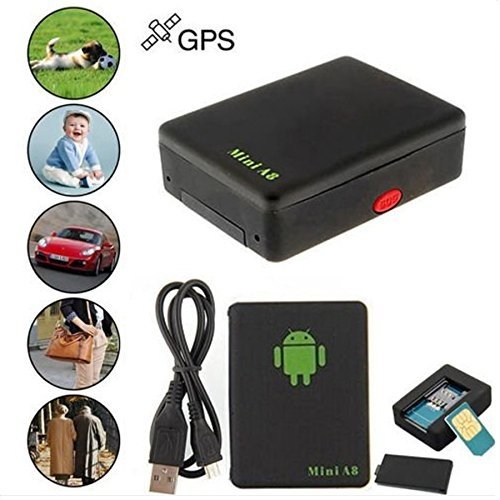 GPS трекер Mini A8 з прослуховуванням, GSM сигналізація, гпс трекер