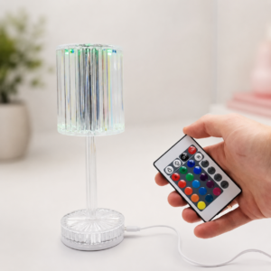 Світильник Led rjb HB-32 / Світильник-нічник «Кришталь» / Настільна RGB лампа Сylinder від USB